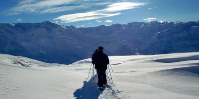 Balades et randonnées en raquettes à Valmeinier