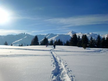Balades et randonnées en raquettes à Valmeinier