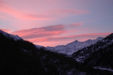 Balades et randonnées en raquettes à Valmeinier