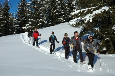 Balades et randonnées en raquettes à Valmeinier