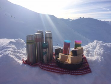 Balades et randonnées en raquettes à Valmeinier