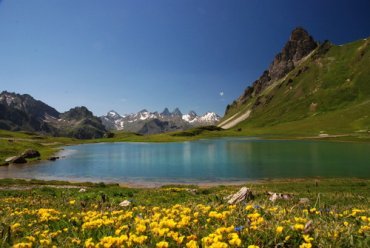 Les cascades du Galibier, le lac des Cerces et les 3 lacs